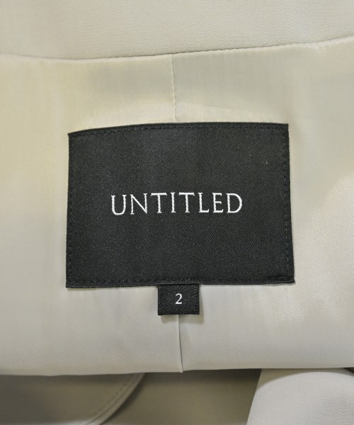 UNTITLED（アンタイトル）コート グレー サイズ:2(M位) レディース/2200677906058