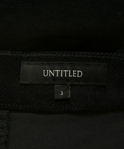 UNTITLED（アンタイトル）その他 黒 サイズ:3(L位) レディース/2200671711016