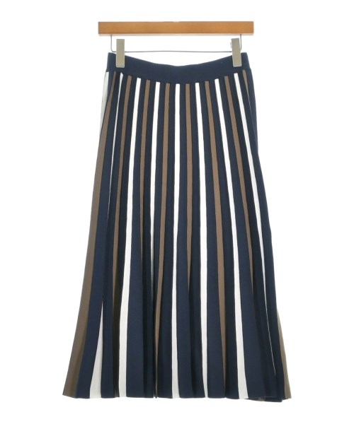 UNTITLED(アンタイトル)ロング・マキシ丈スカート 紺 サイズ:2(M位)/2200671711061