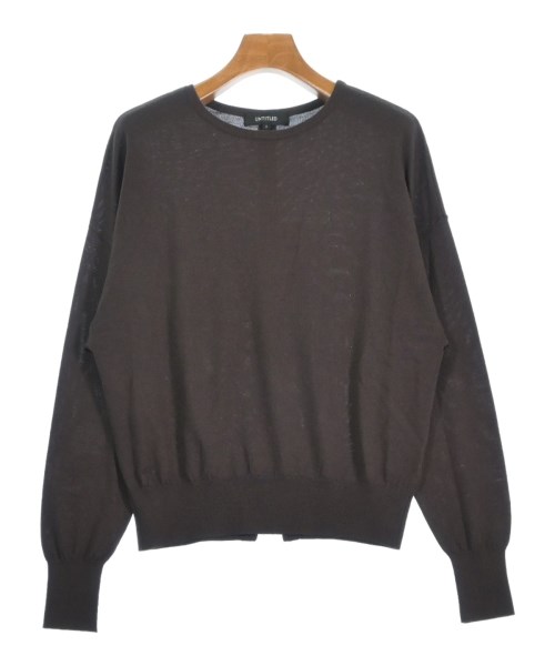 UNTITLED(アンタイトル)ニット・セーター 茶 サイズ:2(M位)/2200671711085