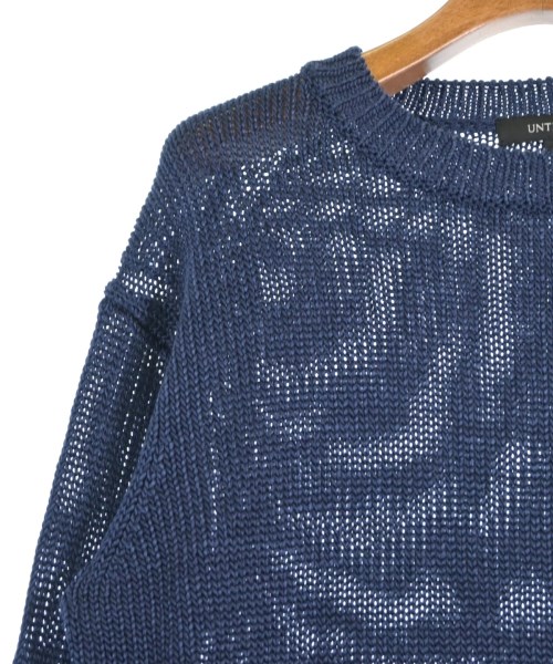 UNTITLED（アンタイトル）ニット・セーター 紺 サイズ:2(M位) レディース/2200671711092