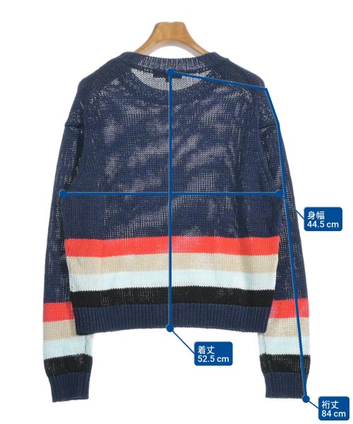 UNTITLED（アンタイトル）ニット・セーター 紺 サイズ:2(M位) レディース/2200671711092