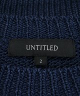 UNTITLED（アンタイトル）ニット・セーター 紺 サイズ:2(M位) レディース/2200671711092