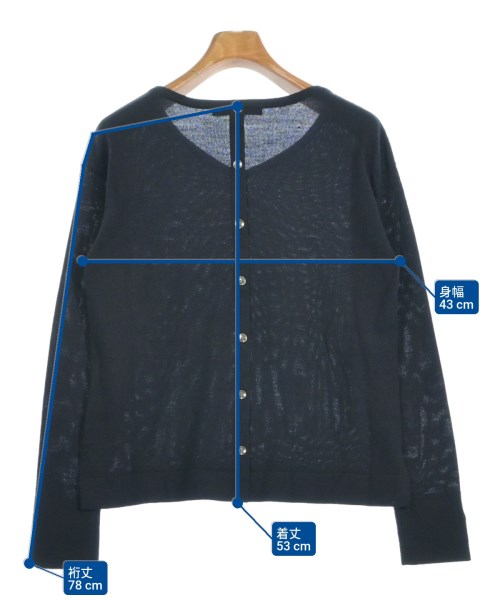 UNTITLED（アンタイトル）ニット・セーター 紺 サイズ:2(M位) レディース/2200671711108