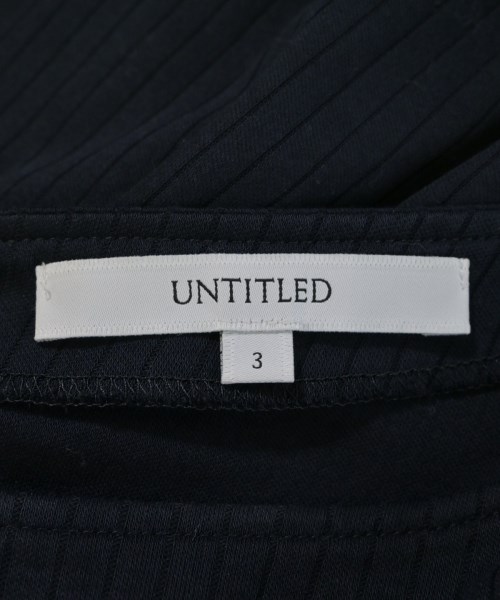 UNTITLED（アンタイトル）Tシャツ・カットソー 紺 サイズ:3(L位) レディース/2200671711115
