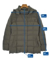 UNTITLED（アンタイトル）ダウンジャケット/ダウンベスト 茶 サイズ:2(M位) レディース/2200671711122