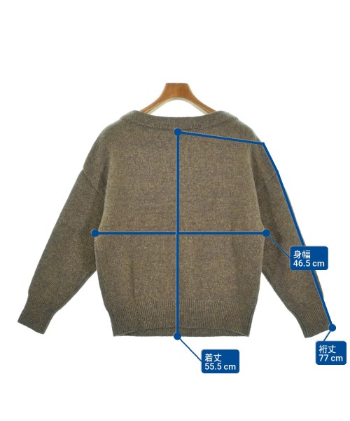 UNTITLED（アンタイトル）ニット・セーター 茶 サイズ:2(M位) レディース/2200671797041