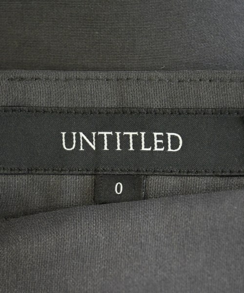 UNTITLED（アンタイトル）ロング・マキシ丈スカート グレー サイズ:0(XS位) レディース/2200673672056