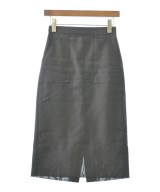 UNTITLED（アンタイトル）ロング・マキシ丈スカート グレー サイズ:0(XS位) レディース/2200673672056