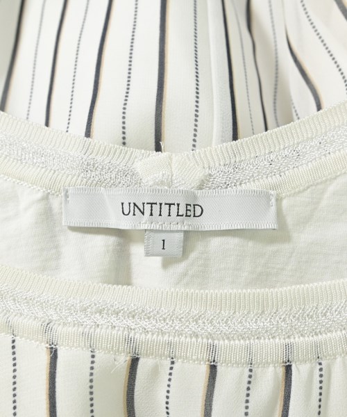 UNTITLED（アンタイトル）Tシャツ・カットソー 白 サイズ:1(S位) レディース/2200674266056