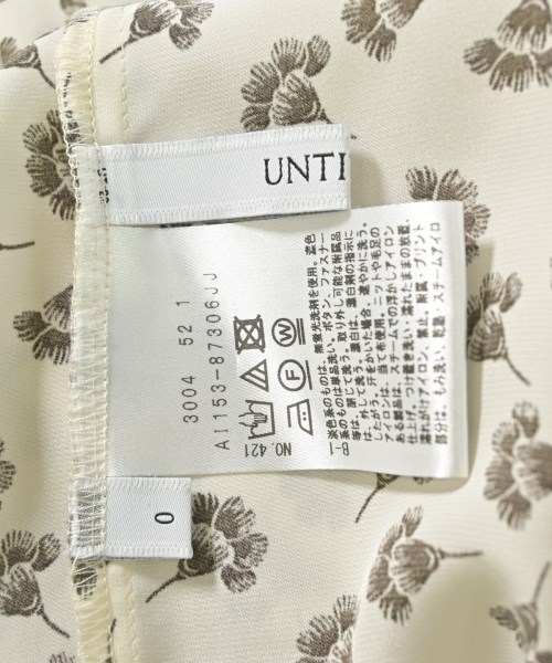 UNTITLED（アンタイトル）ブラウス 白 サイズ:0(XS位) レディース/2200674266070
