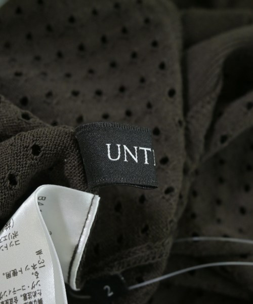 UNTITLED（アンタイトル）ベスト 茶 サイズ:2(M位) レディース/2200676101034