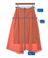 UNTITLED（アンタイトル）ロング・マキシ丈スカート 赤 サイズ:1(S位) レディース/2200676101096