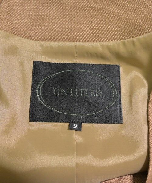 UNTITLED（アンタイトル）カジュアルジャケット ベージュ サイズ:2(M位) レディース/2200679591023