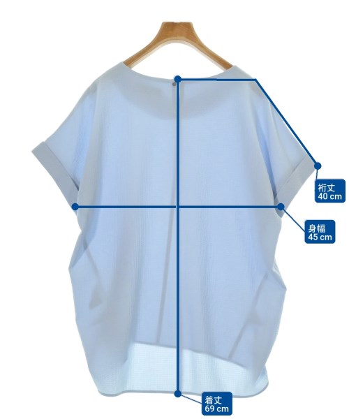 UNTITLED（アンタイトル）ブラウス 青 サイズ:2(M位) レディース/2200671964023