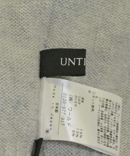 UNTITLED（アンタイトル）ニット・セーター グレー サイズ:2(M位) レディース/2200671964047