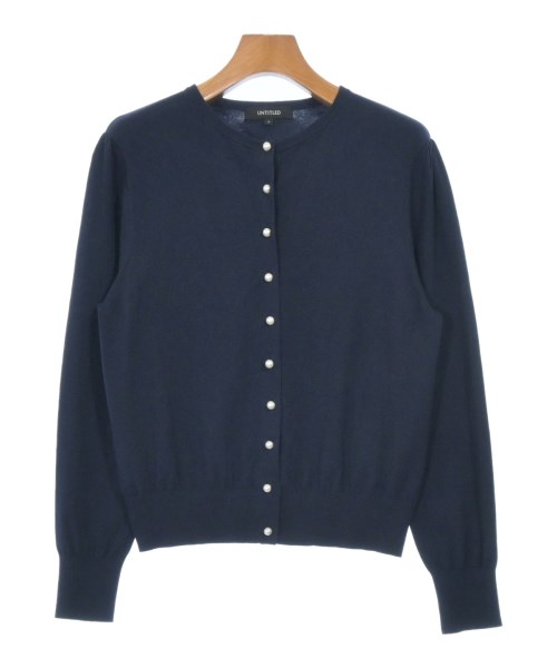UNTITLED(アンタイトル)カーディガン 紺 サイズ:2(M位)/2200671964085
