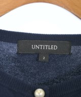 UNTITLED（アンタイトル）カーディガン 紺 サイズ:2(M位) レディース/2200671964085