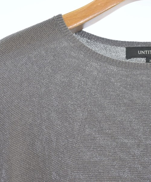 UNTITLED（アンタイトル）ニット・セーター グレー サイズ:2(M位) レディース/2200671964122