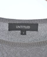 UNTITLED（アンタイトル）ニット・セーター グレー サイズ:2(M位) レディース/2200671964122