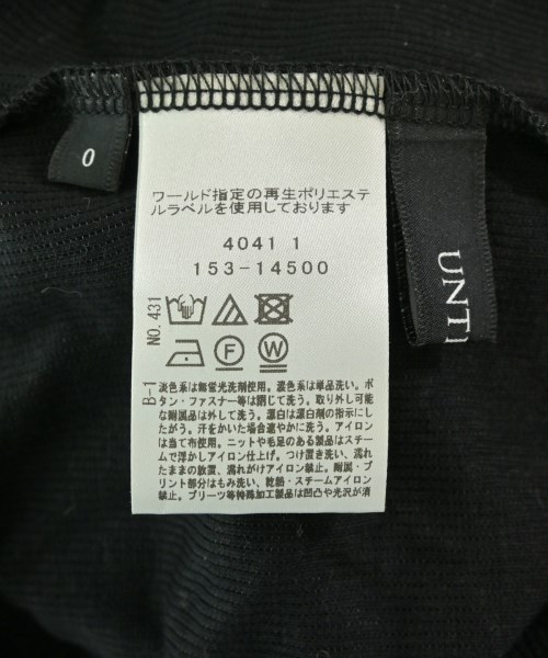 UNTITLED（アンタイトル）ニット・セーター 黒 サイズ:0(XS位) レディース/2200673639066