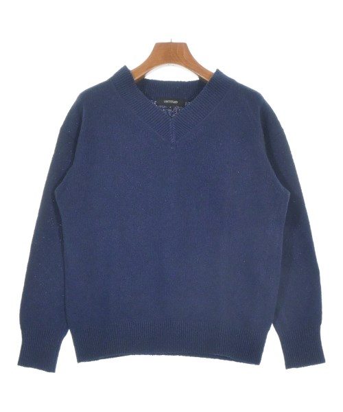 UNTITLED(アンタイトル)ニット・セーター 紺 サイズ:2(M位)/2200675328012