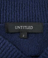 UNTITLED（アンタイトル）ニット・セーター 紺 サイズ:2(M位) レディース/2200675328012