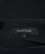 UNTITLED（アンタイトル）ニット・セーター 黒 サイズ:2(M位) レディース/2200675328029