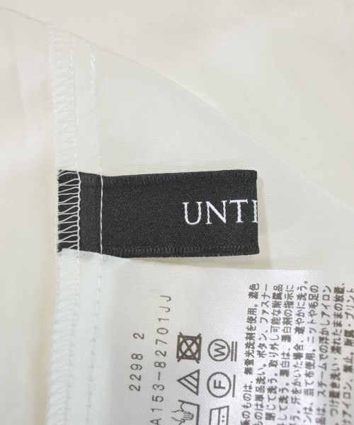UNTITLED（アンタイトル）ブラウス 白 サイズ:2(M位) レディース/2200675328081