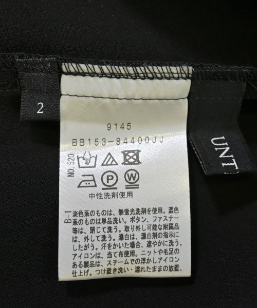 UNTITLED（アンタイトル）ブラウス 黒 サイズ:2(M位) レディース/2200675328128