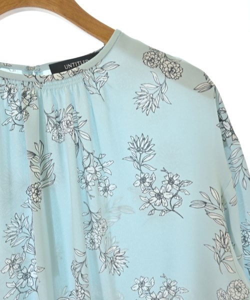 UNTITLED（アンタイトル）ブラウス 青 サイズ:3(L位) レディース/2200675328135