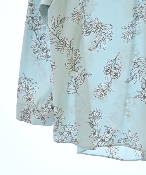 UNTITLED（アンタイトル）ブラウス 青 サイズ:3(L位) レディース/2200675328135