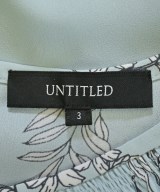 UNTITLED（アンタイトル）ブラウス 青 サイズ:3(L位) レディース/2200675328135