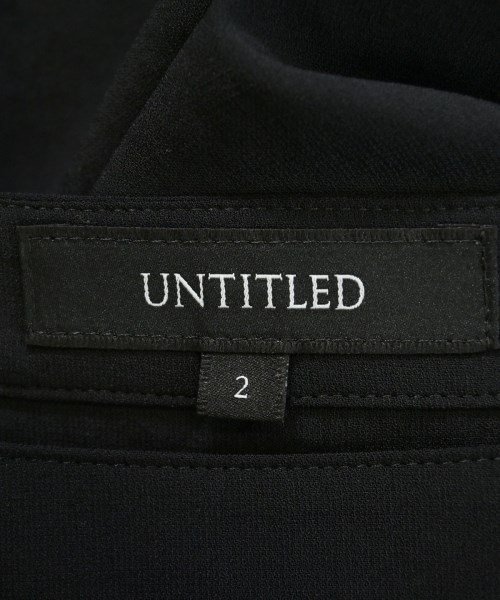 UNTITLED（アンタイトル）ブラウス 黒 サイズ:2(M位) レディース/2200675328159