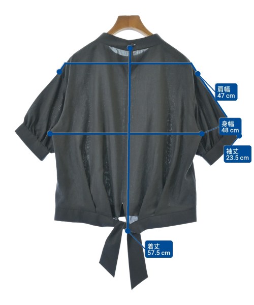 UNTITLED（アンタイトル）ブラウス グレー サイズ:2(M位) レディース/2200675328173