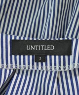 UNTITLED（アンタイトル）カジュアルシャツ 青 サイズ:2(M位) レディース/2200675785150