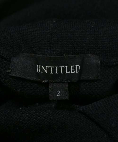 UNTITLED（アンタイトル）パーカー 黒 サイズ:2(M位) レディース/2200680135018