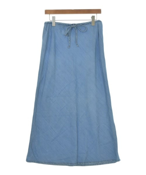 UNTITLED(アンタイトル)ロング・マキシ丈スカート 青 サイズ:2(M位)/2200680135032