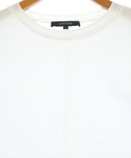 UNTITLED（アンタイトル）Tシャツ・カットソー 白 サイズ:2(M位) レディース/2200680135049