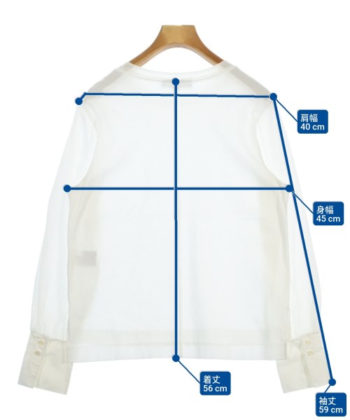 UNTITLED（アンタイトル）Tシャツ・カットソー 白 サイズ:2(M位) レディース/2200680135049