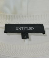 UNTITLED（アンタイトル）Tシャツ・カットソー 白 サイズ:2(M位) レディース/2200680135049