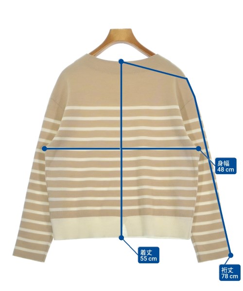 UNTITLED（アンタイトル）ニット・セーター ベージュ サイズ:2(M位) レディース/2200680135063