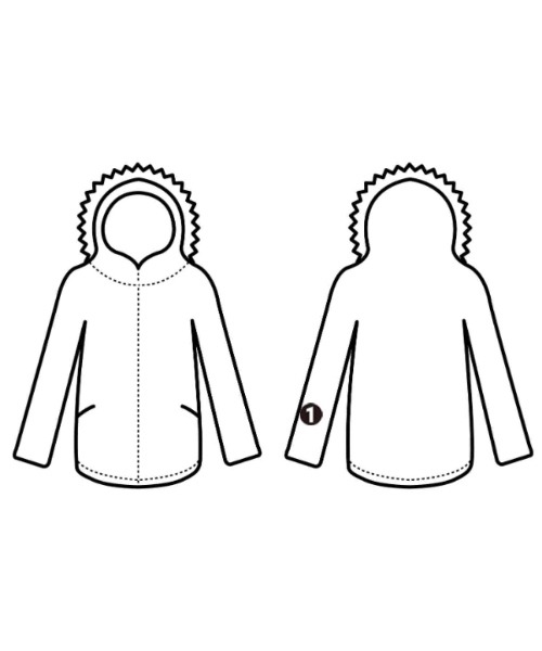 UNTITLED（アンタイトル）ダウンコート 茶 サイズ:4(L位) レディース/2200680331083