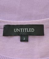 UNTITLED（アンタイトル）アンサンブル 紫 サイズ:2(M位) レディース/2200680420022