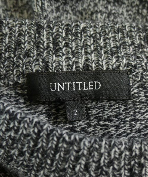 UNTITLED（アンタイトル）ニット・セーター 紺 サイズ:2(M位) レディース/2200672722035