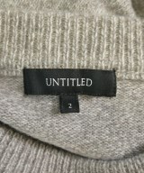 UNTITLED（アンタイトル）ニット・セーター グレー サイズ:2(M位) レディース/2200672722042