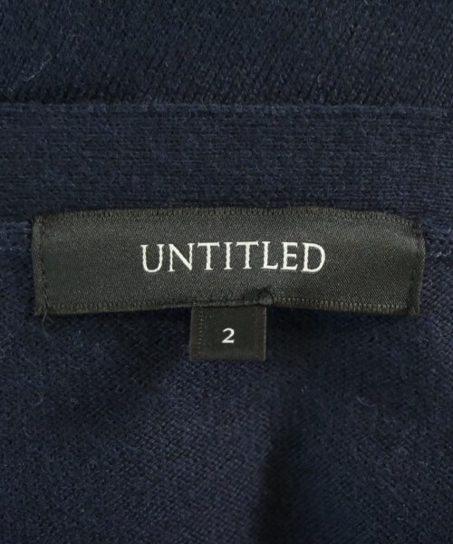 UNTITLED（アンタイトル）ニット・セーター 紺 サイズ:2(M位) レディース/2200672722073