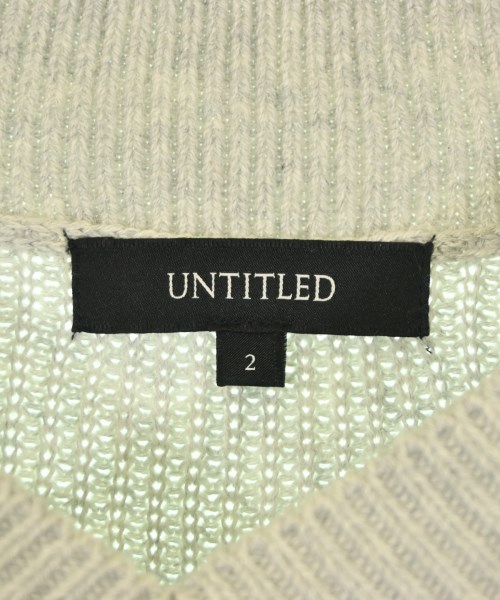 UNTITLED（アンタイトル）ニット・セーター グレー サイズ:2(M位) レディース/2200672722097