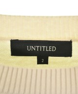 UNTITLED（アンタイトル）ニット・セーター ベージュ サイズ:2(M位) レディース/2200672722127
