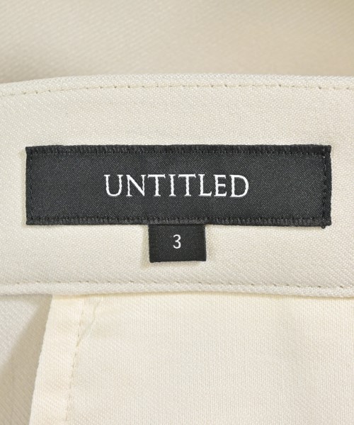 UNTITLED（アンタイトル）その他 白 サイズ:3(L位) レディース/2200672722233